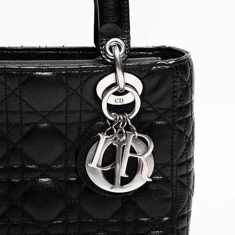 クリスチャンディオール Christian Dior スモール 2way レディ ハンドバッグ ブラック WS22501