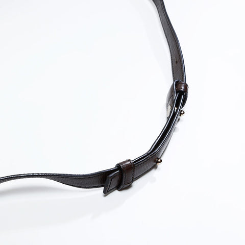 ロエベ LOEWE レザー メッセンジャー 2way ブリーフケース ショルダーバッグ ブラウン WS22503