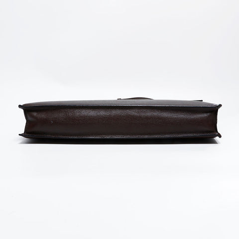 ロエベ LOEWE レザー メッセンジャー 2way ブリーフケース ショルダーバッグ ブラウン WS22503