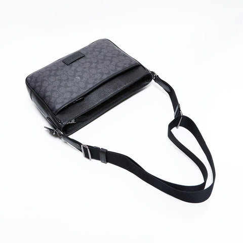コーチ COACH コーチ ディストリクト PVC ショルダーバッグ ブラック WS22504