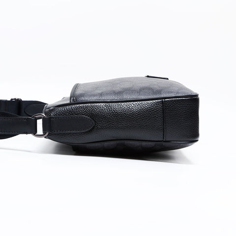 コーチ COACH コーチ ディストリクト PVC ショルダーバッグ ブラック WS22504