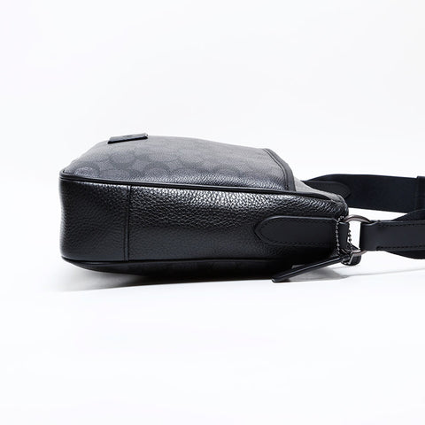 コーチ COACH コーチ ディストリクト PVC ショルダーバッグ ブラック WS22504