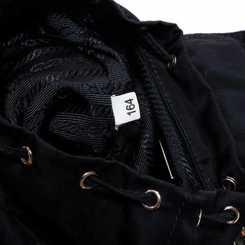 プラダ PRADA ナイロン ミニ Re-Nylon チェーン ショルダーバッグ ブラック WS22506