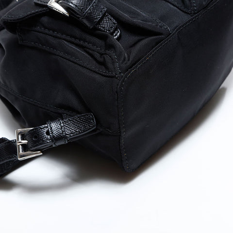 プラダ PRADA ナイロン ミニ Re-Nylon チェーン ショルダーバッグ ブラック WS22506