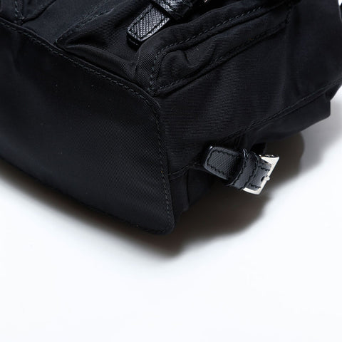 プラダ PRADA ナイロン ミニ Re-Nylon チェーン ショルダーバッグ ブラック WS22506