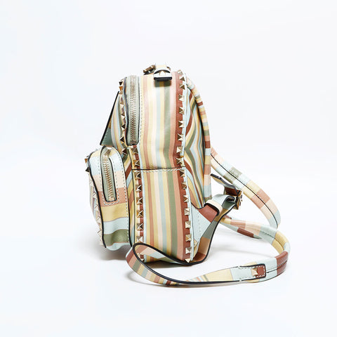ヴァレンティノ VALENTINO レザー スタッズ リュック・デイパック マルチカラー WS22509