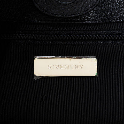 ジバンシィ GIVENCHY レザー スカーフ ホーボー ショルダーバッグ ブラック WS22510