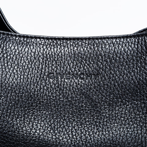 ジバンシィ GIVENCHY レザー スカーフ ホーボー ショルダーバッグ ブラック WS22510