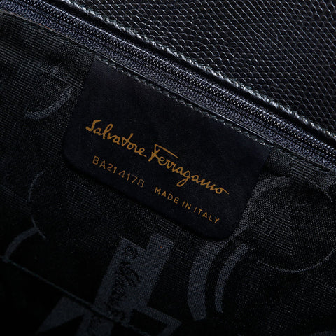 サルヴァトーレフェラガモ Salvatore Ferragamo ヴァラ 2way ハンドバッグ ブラック WS22511
