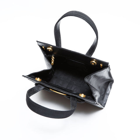 サルヴァトーレフェラガモ Salvatore Ferragamo ヴァラ 2way ハンドバッグ ブラック WS22511