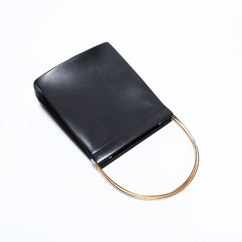 カルティエ CARTIER レザー トリニティ ハンドバッグ ブラック WS22515