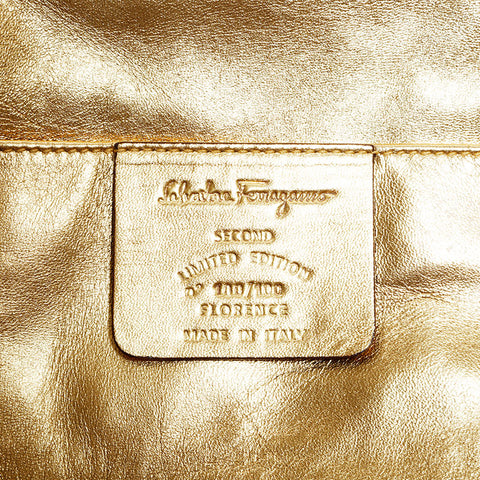 Salvatore Ferragamo Clear Gancini Handbag clear WS22520