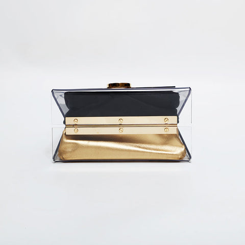 サルヴァトーレフェラガモ Salvatore Ferragamo クリア ガンチーニ ハンドバッグ クリア WS22520