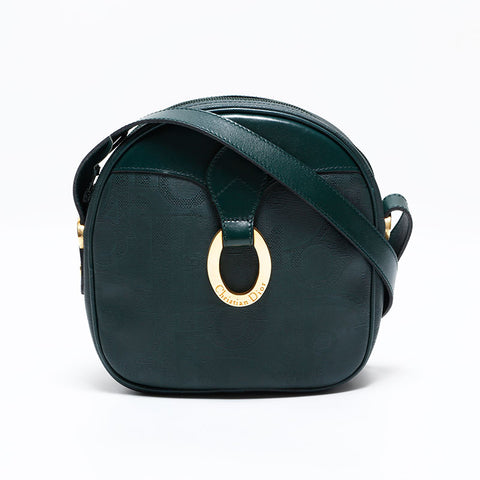 クリスチャンディオール Christian Dior PVC ショルダーバッグ グリーン WS22521
