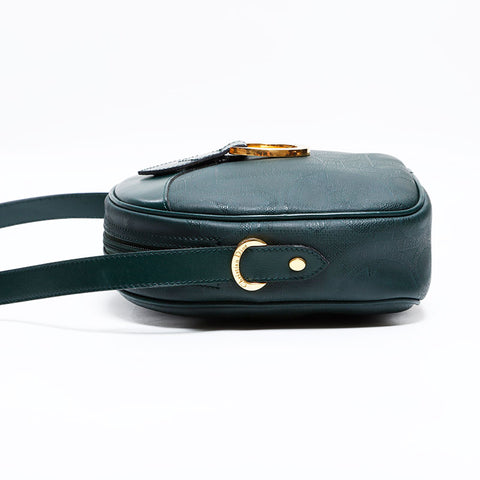 クリスチャンディオール Christian Dior PVC ショルダーバッグ グリーン WS22521
