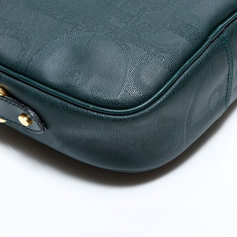 クリスチャンディオール Christian Dior PVC ショルダーバッグ グリーン WS22521
