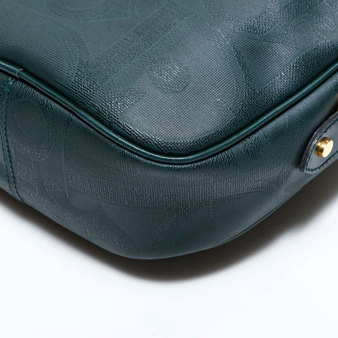 クリスチャンディオール Christian Dior PVC ショルダーバッグ グリーン WS22521
