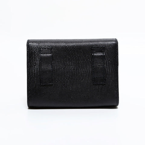 サルヴァトーレフェラガモ Salvatore Ferragamo ヴァラ レザーミニ チェーン ショルダーバッグ ブラック WS22523