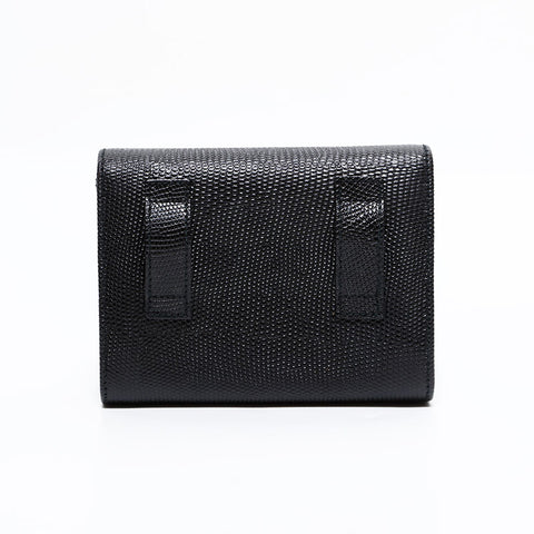 サルヴァトーレフェラガモ Salvatore Ferragamo ヴァラ レザーミニ チェーン ショルダーバッグ ブラック WS22524