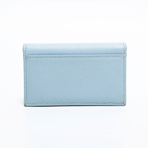 プラダ PRADA サフィアーノ レザー トライアングルロゴ 名刺入れ カードケース カーキ WS22528