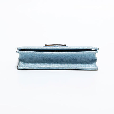 プラダ PRADA サフィアーノ レザー トライアングルロゴ 名刺入れ カードケース カーキ WS22528