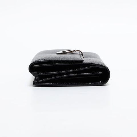 ブルガリ BVLGARI レザー クリップ 長財布 ブラック WS22534