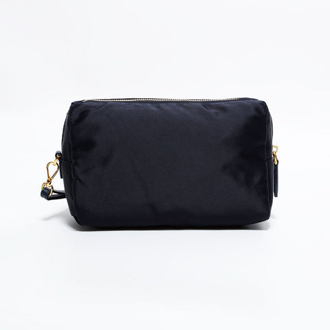 プラダ PRADA ナイロン ロゴ ポーチ ネイビー WS22540