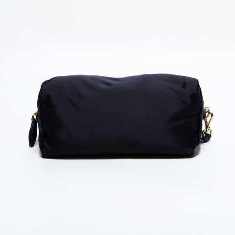 プラダ PRADA ナイロン ロゴ ポーチ ネイビー WS22540