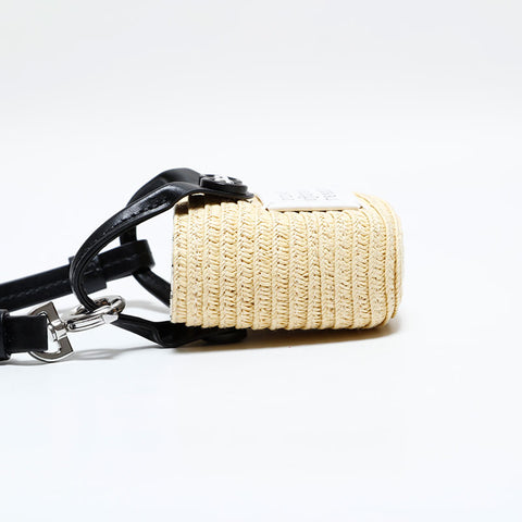 Maison Margiela Micro Cellulose Mini Bag key ring beige WS22545