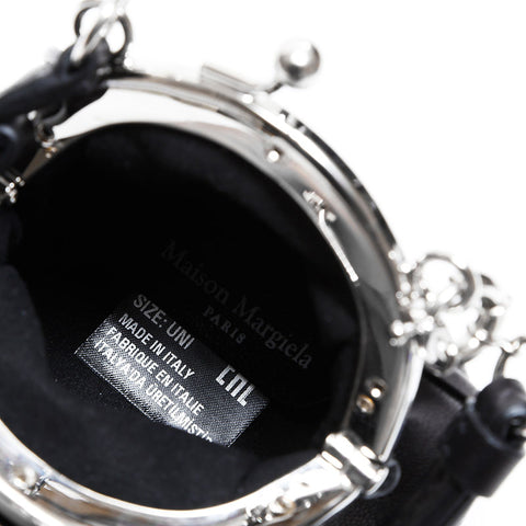 Maison Margiela Tabi Frame Micro Handbag key ring black WS22546