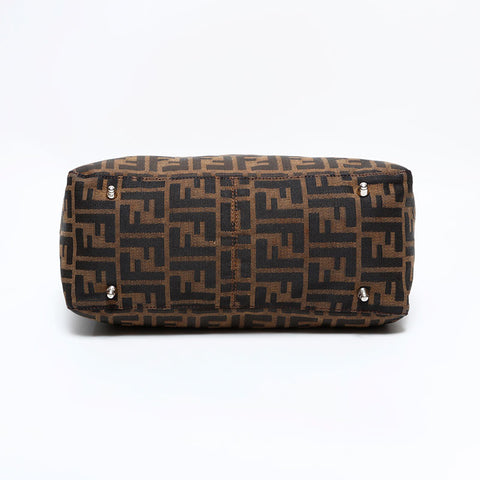 FENDI Zucca Handtasche Braun WS22549