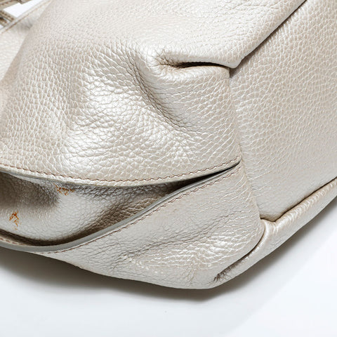 CELINE Leder Bittersweet Umhängetasche weiß WS22551