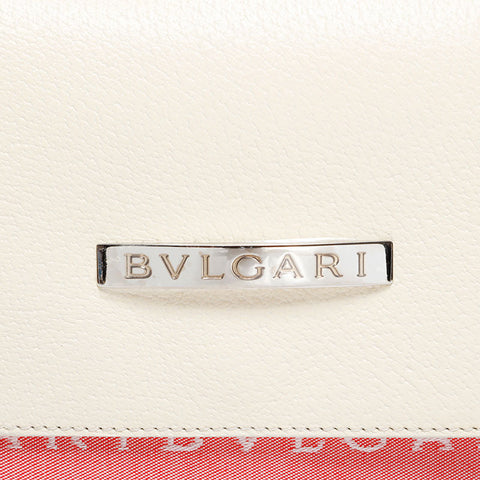 BVLGARI Logomania Canvas Shoulder Bag pink WS22552