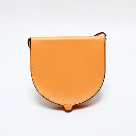 LOEWE Mini-Leder-Fersentasche Umhängetasche Orange WS22555