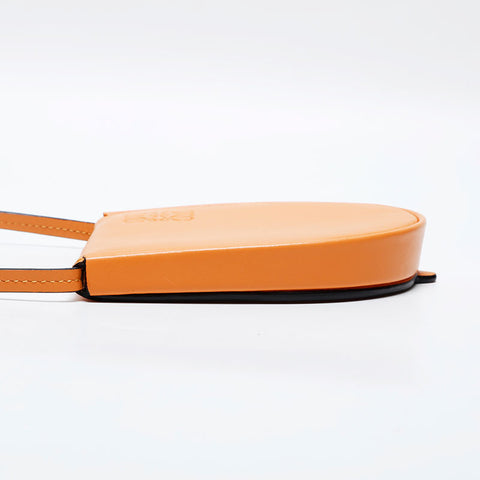 LOEWE Mini leather heel pouch Shoulder Bag Orange WS22555