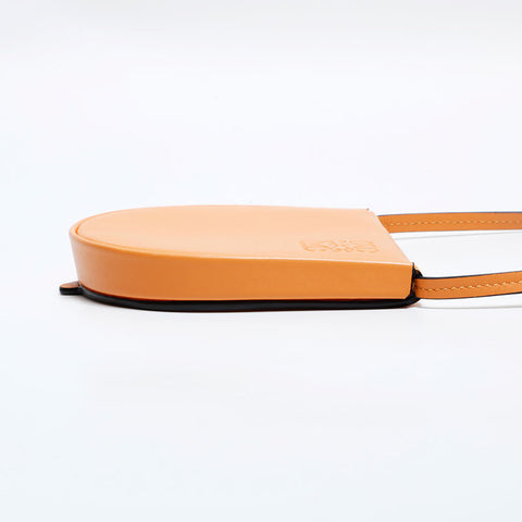 LOEWE Mini leather heel pouch Shoulder Bag Orange WS22555