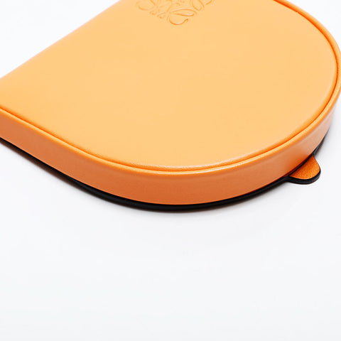 LOEWE Mini leather heel pouch Shoulder Bag Orange WS22555