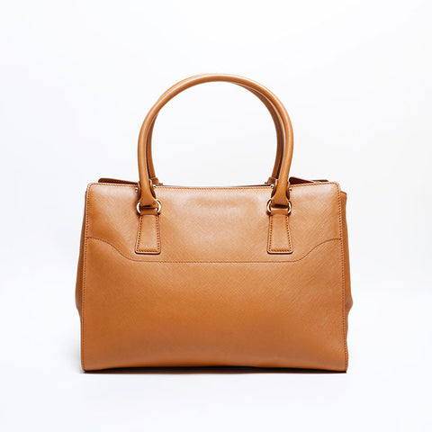 Salvatore Ferragamo Leather 2way Tote Bag Brown WS22565