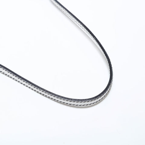 FENDI Zucchino Mamma Canvas Shoulder Bag gray WS22566