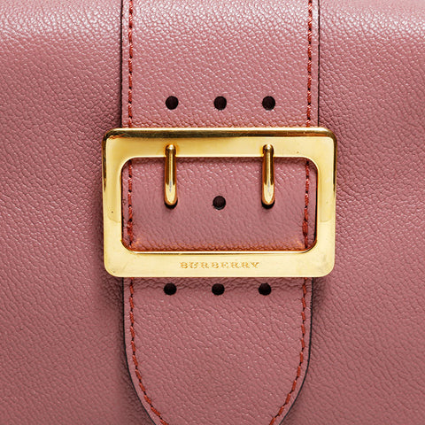 BURBERRY Leather Camera Bag Shoulder Bag pink WS22567