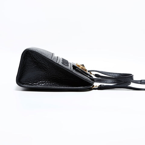 Salvatore Ferragamo Mini Tote 2way Leather Shoulder Bag black WS22568