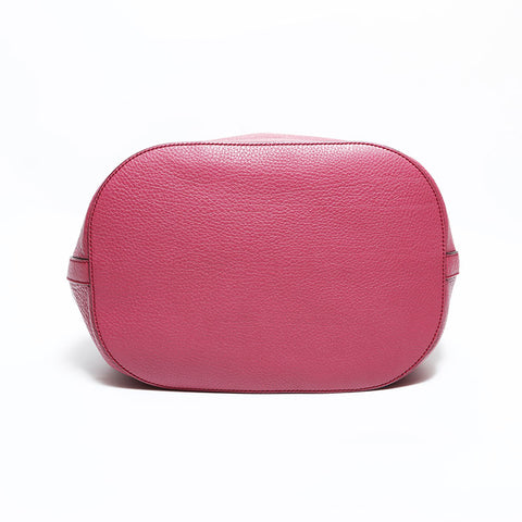 GUCCI Bamboo leather 2way Shoulder Bag pink WS22569