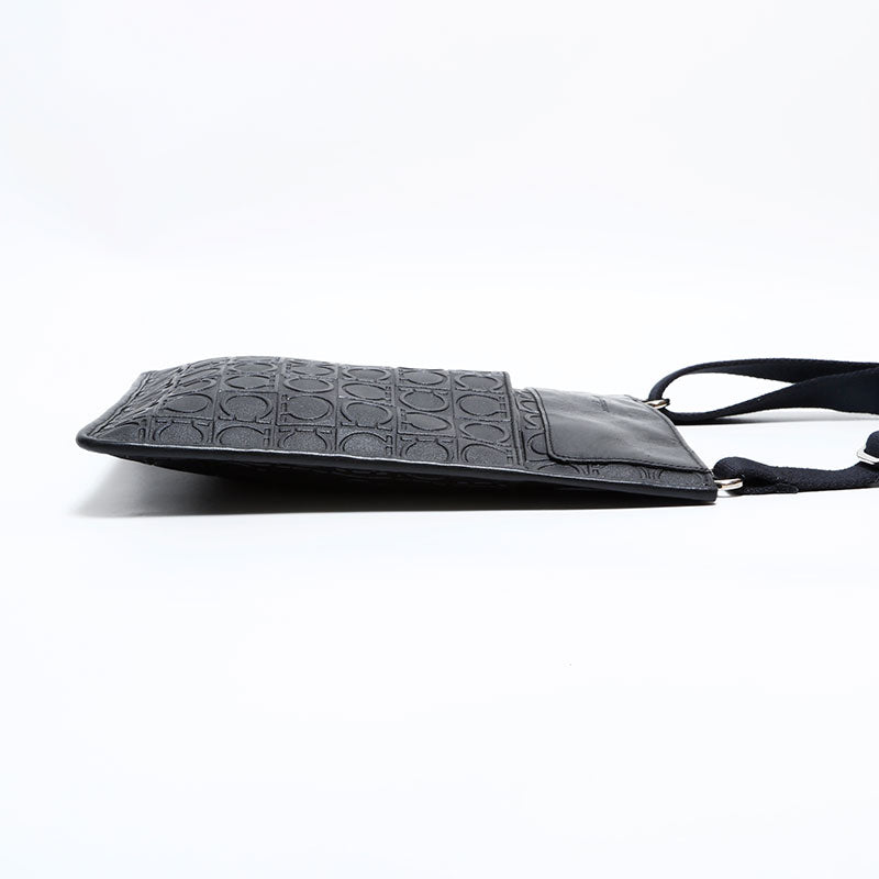 サルヴァトーレフェラガモ Salvatore Ferragamo ガンチーニ 型押し