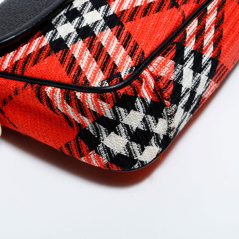 BURBERRY Nova Check Umhängetasche Rot WS22572