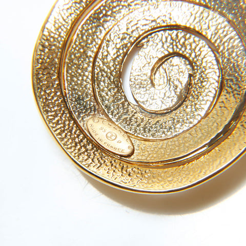 CHANEL 95P 1995 COCO Mark Brooch gold WS22576