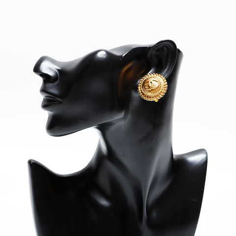 CHANEL COCO Mark Earring gold WS22579