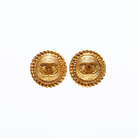 CHANEL COCO Mark Earring gold WS22579