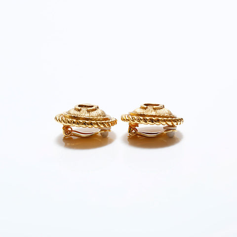 CHANEL COCO Mark Earring gold WS22579