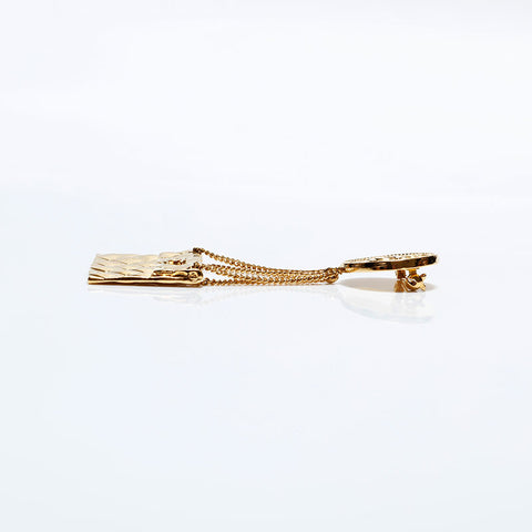 CHANEL COCO Mark Matrasse Brooch gold WS22581