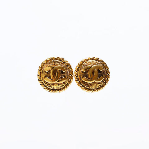 CHANEL COCO Mark Earring gold WS22585